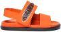 Dsquared2 Kids Slingback sandalen met logo-applicatie Oranje - Thumbnail 2