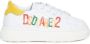 Dsquared2 Kids Leren sneakers met logoprint Wit - Thumbnail 2
