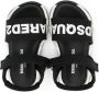 DSQUARED2 KIDS Sandalen met logoprint Zwart - Thumbnail 3