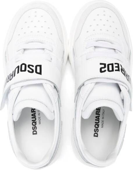 Dsquared2 Kids Sneakers met logoprint Wit