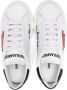 Dsquared2 Kids maple-leaf leather sneakers Wit - Thumbnail 3