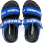 Dsquared2 Kids Sandalen met klittenband Blauw - Thumbnail 3