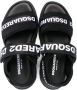 DSQUARED2 KIDS Sandalen met logobandje Zwart - Thumbnail 3
