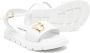 Dsquared2 Kids Sandalen met logoplakkaat Wit - Thumbnail 2