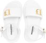 Dsquared2 Kids Sandalen met logoplakkaat Wit - Thumbnail 3