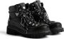 Dsquared2 leather hiking boots Zwart - Thumbnail 2