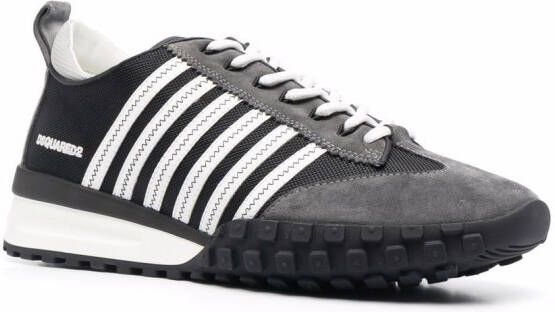DSQUARED2 Legend sneakers met vlakken Zwart