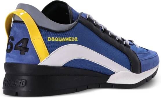 Dsquared2 Legendary leren sneakers Blauw