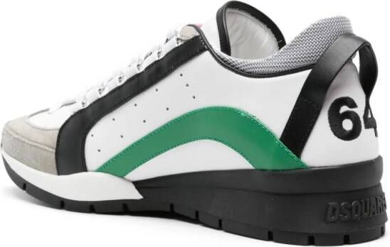 Dsquared2 Legendary leren sneakers Wit