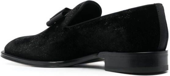 Dsquared2 Loafers met strikdetail Zwart