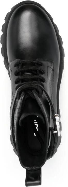 DSQUARED2 Leren laarzen Zwart