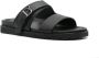 Dsquared2 Slippers met logo gesp Zwart - Thumbnail 2