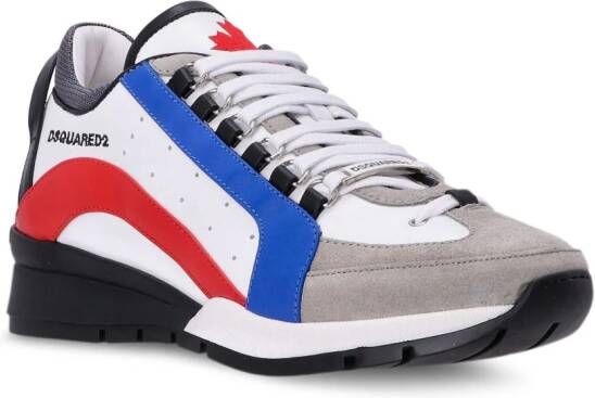 DSQUARED2 Sneakers met geborduurd logo Grijs