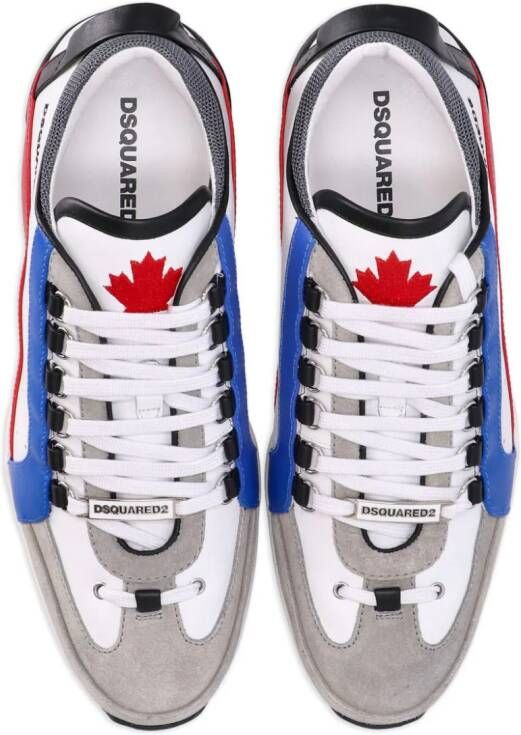 DSQUARED2 Sneakers met geborduurd logo Grijs
