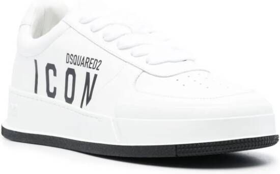 Dsquared2 Icon low-top sneakers Wit