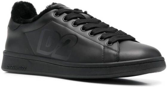 Dsquared2 Low-top sneakers Zwart