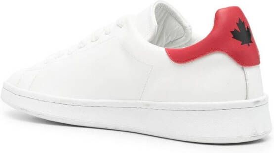 Dsquared2 Maple-Leaf low-top sneakers Wit