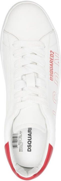 Dsquared2 Maple-Leaf low-top sneakers Wit