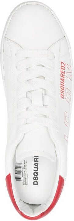 DSQUARED2 Maple-Leaf low-top sneakers Wit