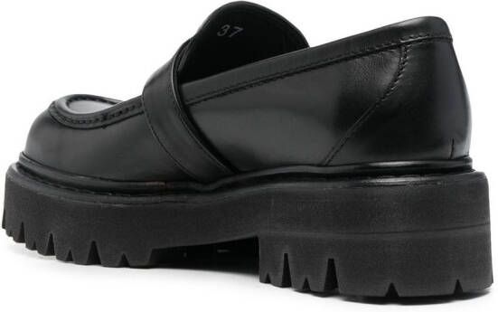 Dsquared2 Loafers met monogram Zwart