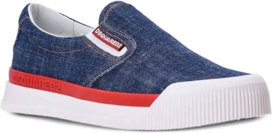 Dsquared2 New Jersey sneakers Blauw
