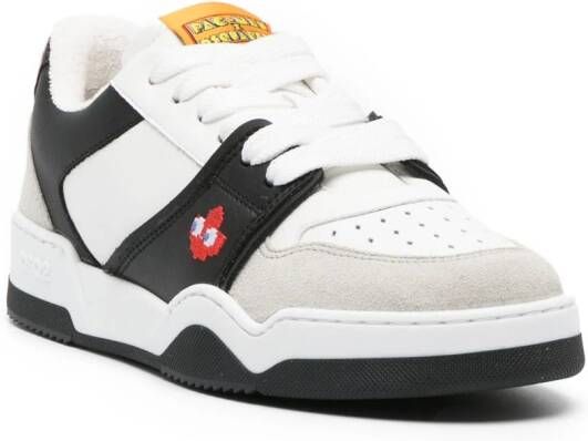 DSQUARED2 Sneakers met vlakken Wit
