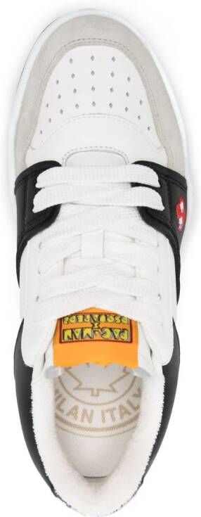 DSQUARED2 Sneakers met vlakken Wit