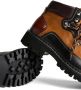Dsquared2 panelled leather hiking boots Bruin - Thumbnail 4