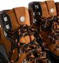 Dsquared2 panelled leather hiking boots Bruin - Thumbnail 5