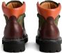 Dsquared2 panelled leather hiking boots Zwart - Thumbnail 3