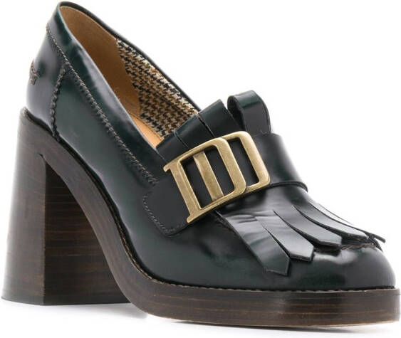 Dsquared2 Pumps met franje Groen