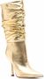 DSQUARED2 Pumps met gesmockt detail Goud - Thumbnail 2