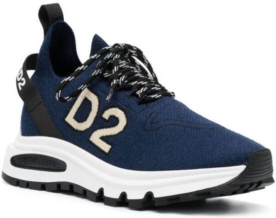 Dsquared2 Run DS2 low-top sneakers Blauw