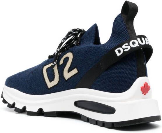 Dsquared2 Run DS2 low-top sneakers Blauw