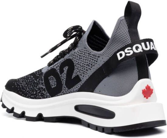 Dsquared2 Runds2 low-top sneakers Zwart
