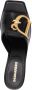 DSQUARED2 Sandalen met logoplakkaat Zwart - Thumbnail 4