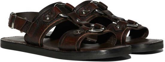 Dsquared2 Sandalen met studs Bruin