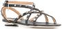 DSQUARED2 Sandalen met studs Zwart - Thumbnail 2