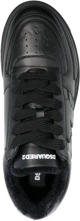 DSQUARED2 Slash chunky sneakers Zwart