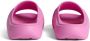 Dsquared2 Slippers met logo-reliëf en open neus Roze - Thumbnail 3