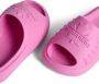 Dsquared2 Slippers met logo-reliëf en open neus Roze - Thumbnail 4