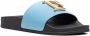 DSQUARED2 Slippers met logoplakkaat Blauw - Thumbnail 2