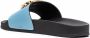 DSQUARED2 Slippers met logoplakkaat Blauw - Thumbnail 3