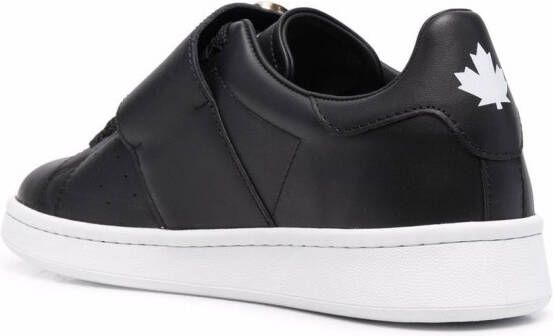 DSQUARED2 Sneakers met klittenband Zwart