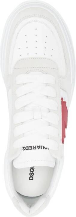 Dsquared2 Sneakers met logopatch Wit