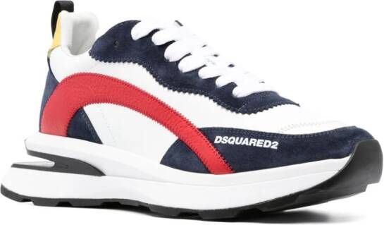 DSQUARED2 Sneakers met logopatch Wit