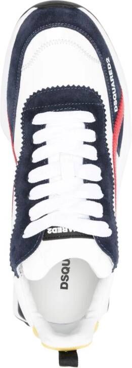 DSQUARED2 Sneakers met logopatch Wit