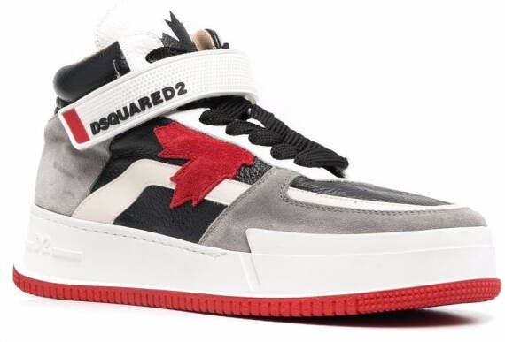 Dsquared2 Sneakers met logoprint Grijs