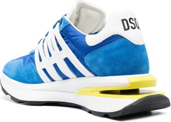 Dsquared2 Sneakers met vlakken Blauw
