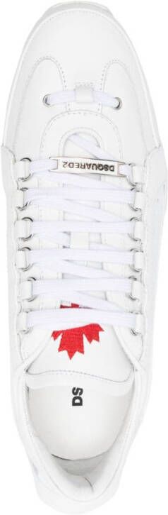 DSQUARED2 Legendary low-top sneakers Wit